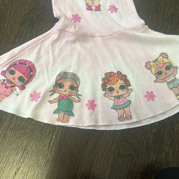 Custom Lol Surprise pink tank dress size 4 - Picture 4 of 5